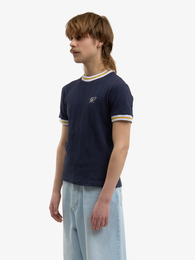 Walk in Paris Knit Tee - Blue