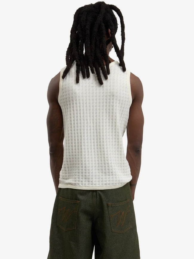Walk in Paris Knit Tank - Beige