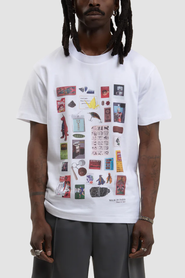 Walk in Paris The Japan Collection Tee - White
