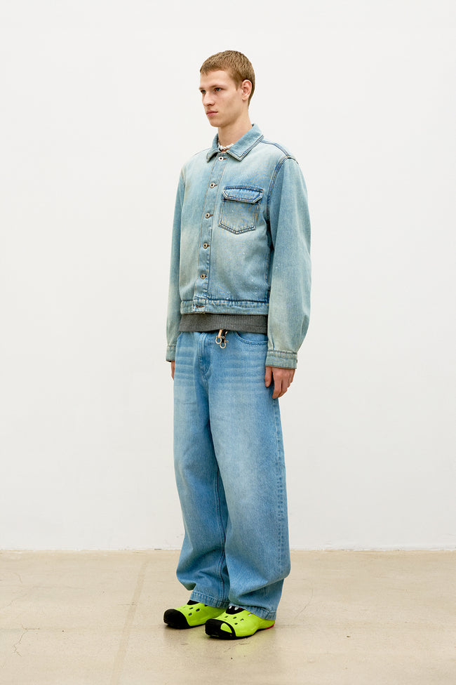 COOR Riosell One Pocket Denim Jacket - Blue