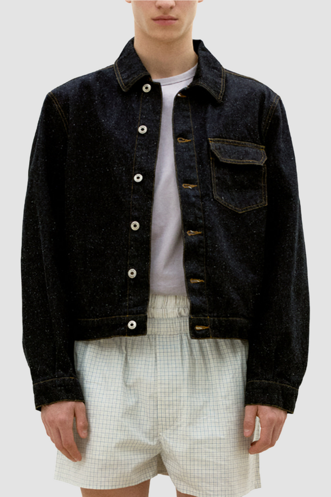 COOR Neff Cotton Denim Jacket - Indigo