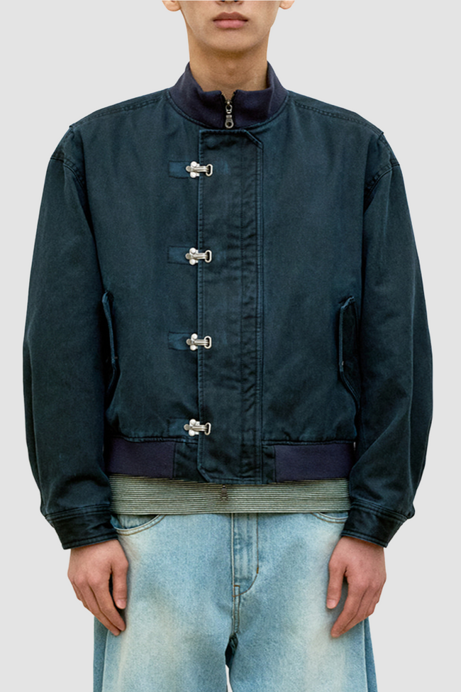 COOR Washed Deck Hook Jacket - Navy