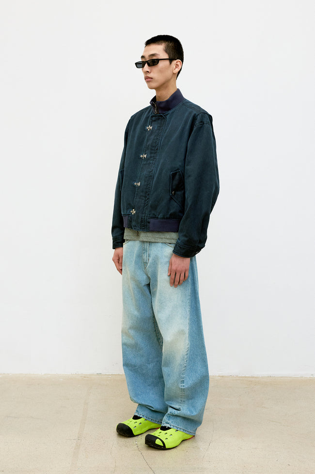 COOR Washed Deck Hook Jacket - Navy