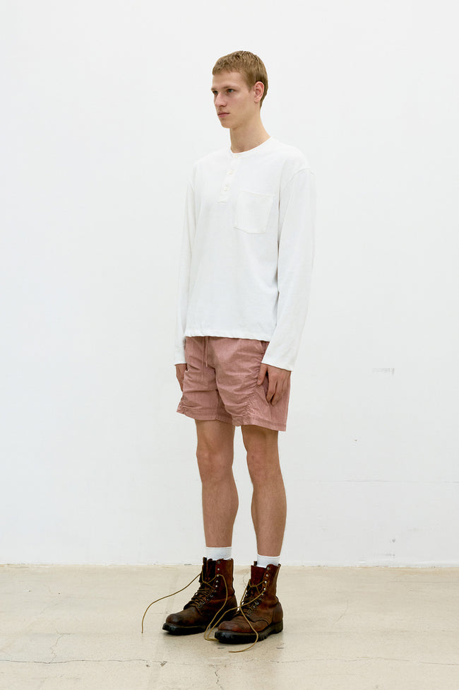 COOR One-Pocket Long Sleeve Tee - White