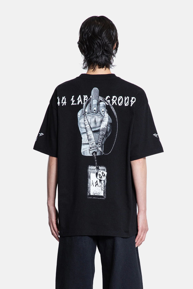 44 Label Group Gloves Tee - Black