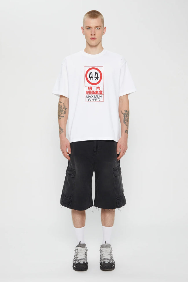 44 Label Group Extinguisher Tee - White