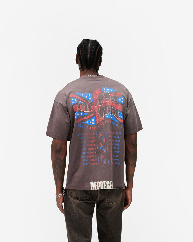 Represent Dream On Tour Tee - Brown