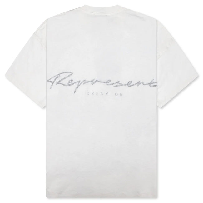 Represent Western Dobermans Tee - Flat White