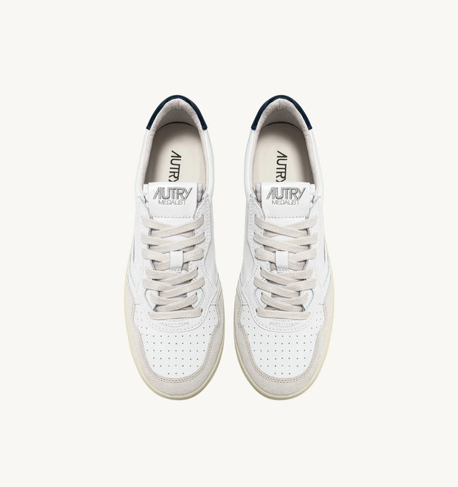 Autry Medalist Low LS28 Sneakers - White/Blue