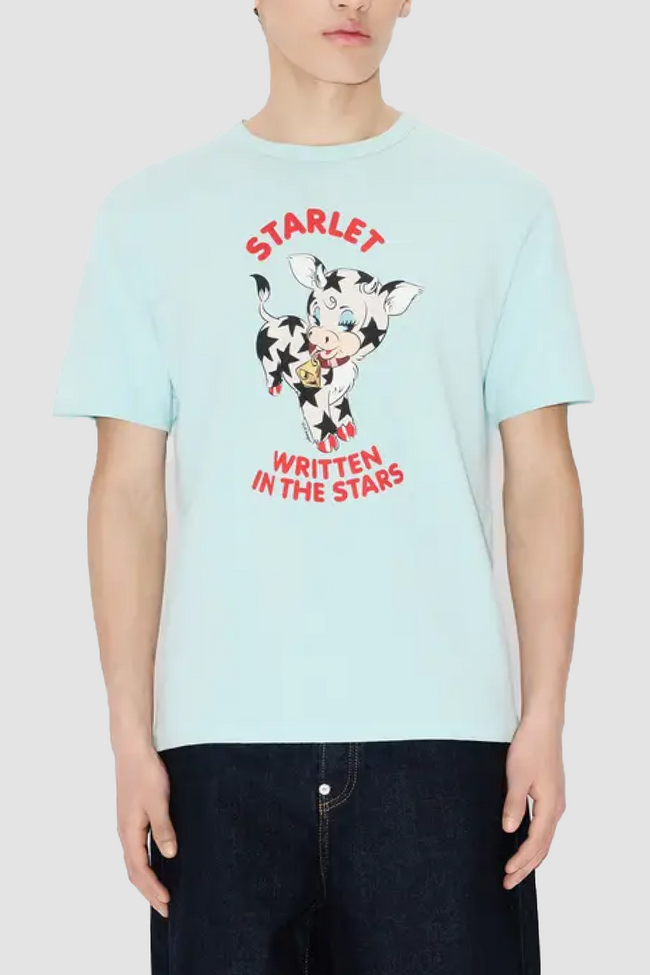 Kenzo Cartoon Slim Tee - Aqua