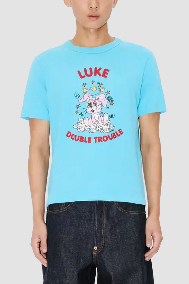 Kenzo Cartoon Slim Tee - Blue