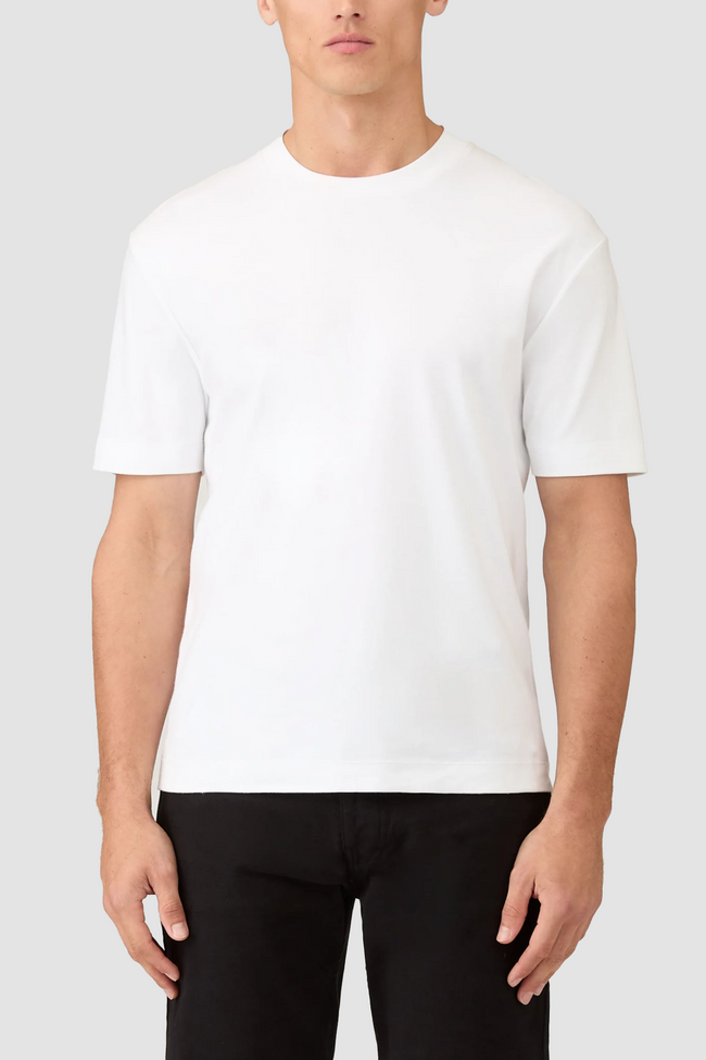 Sunspel Relaxed Fit Heavyweight Tee - White