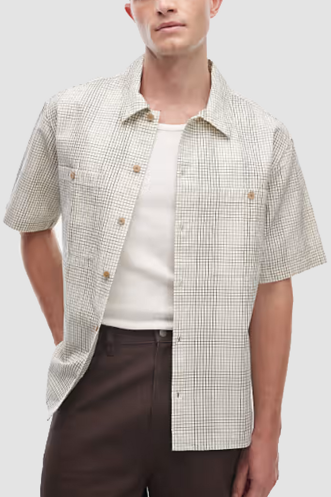 WOOD WOOD Cooper SS Shirt - White