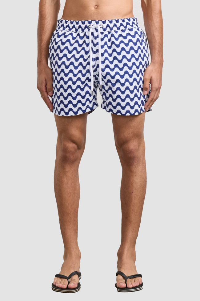 Frescobol Carioca Copacabana Sport Swimsuit - Navy