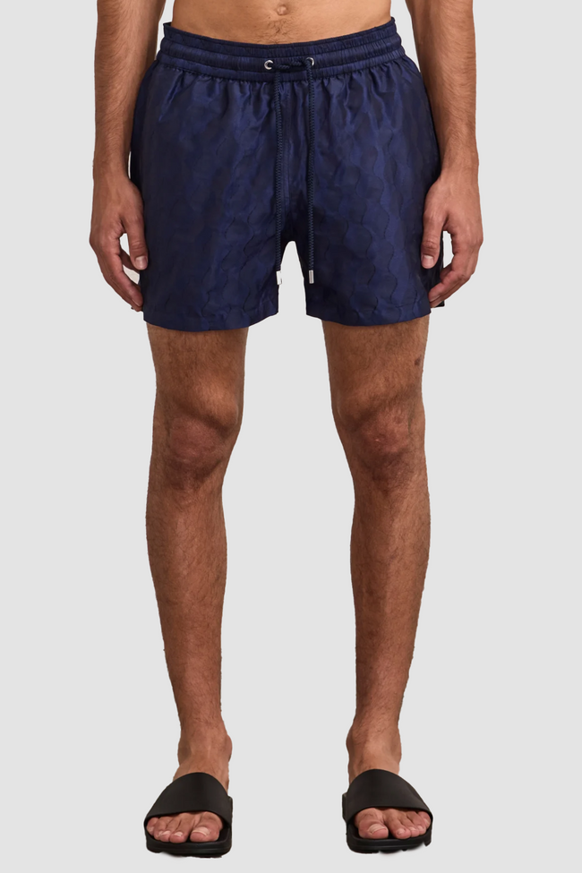 Frescobol Carioca Rio Listra Sport Swimsuit - Navy
