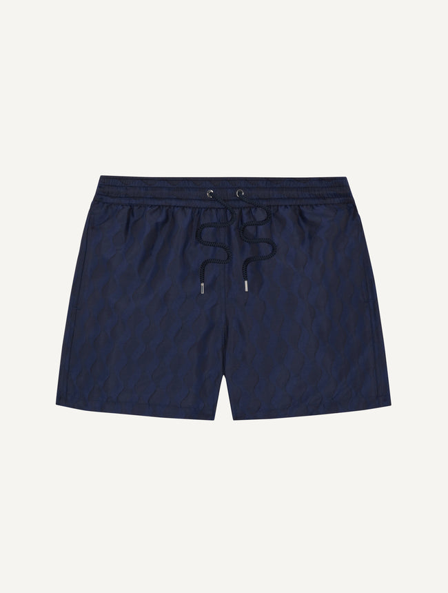 Frescobol Carioca Rio Listra Sport Swimsuit - Navy