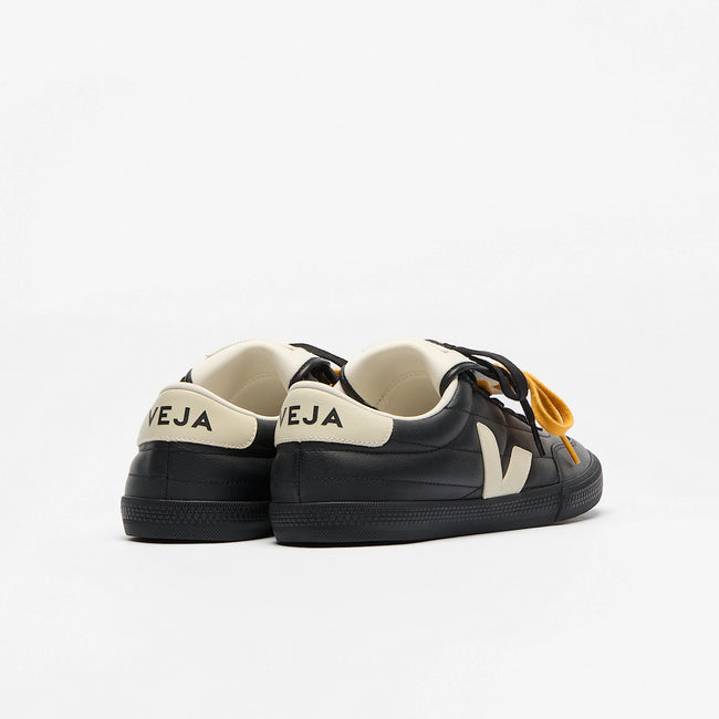 Veja Mens x Magliano Panenka Leather Sneakers - Black