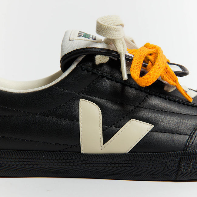 Veja Mens x Magliano Panenka Leather Sneakers - Black