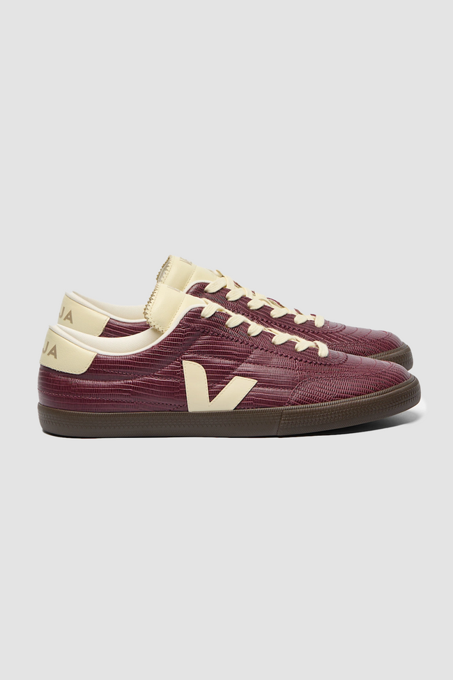 Veja Mens Panenka Dragon Leather Sneakers - Amarante