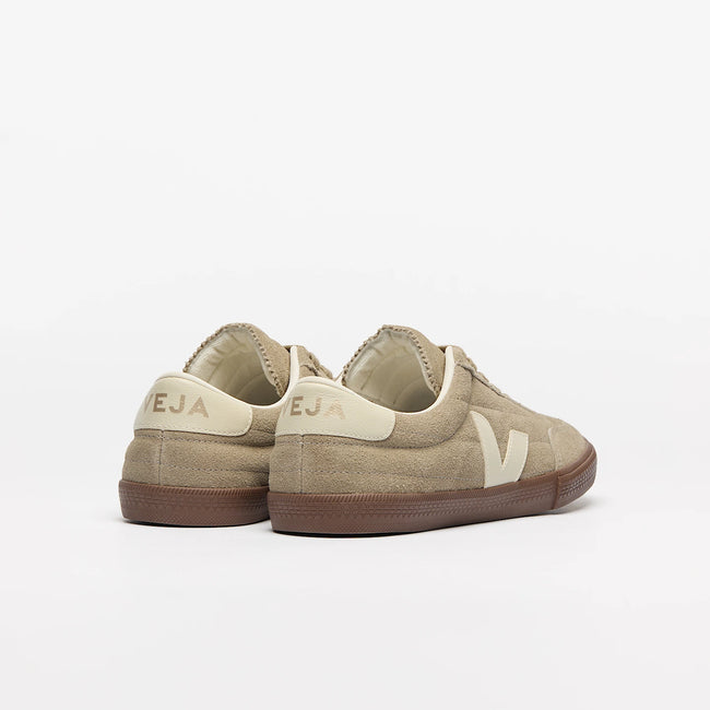 Veja Mens Panenka Suede Sneakers - Taupe/Pierre Bark