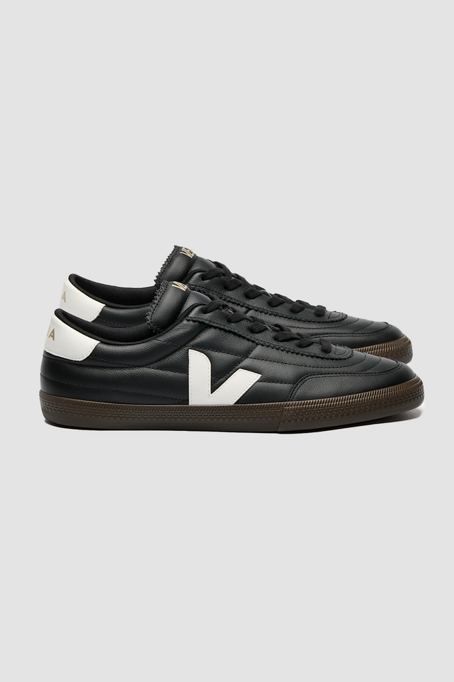 Veja Mens Panenka O.T. Leather - Black/White