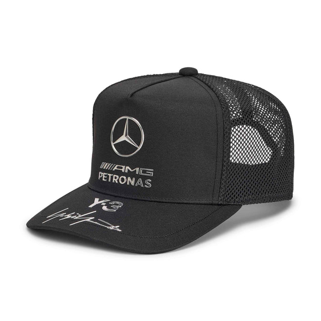 Y-3 x Mercedes-AMG PETRONAS F1 Trucker Cap - Black
