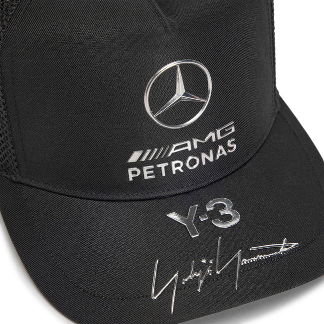 Y-3 x Mercedes-AMG PETRONAS F1 Trucker Cap - Black