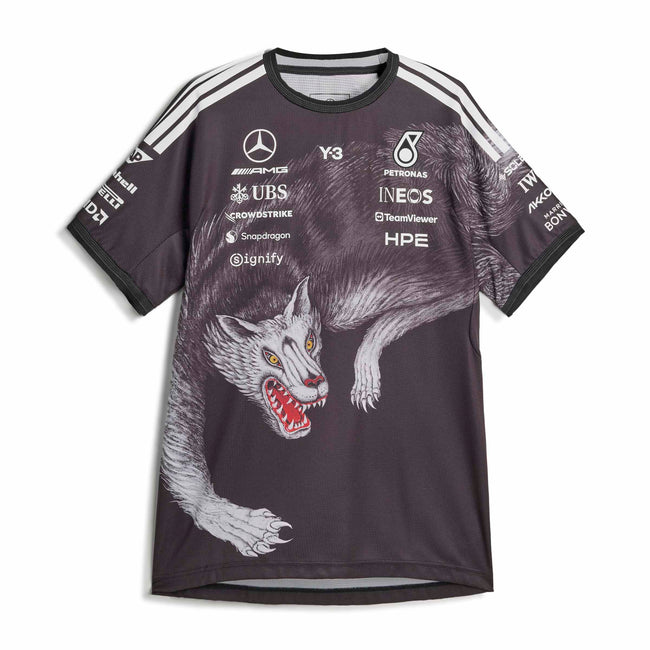 Y-3 x Mercedes-AMG PETRONAS F1 Driver SS Jersey Top - Black
