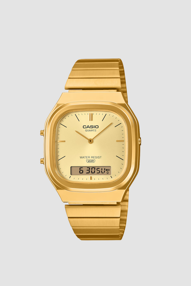 Casio AQ240EG-9A Watch - Gold