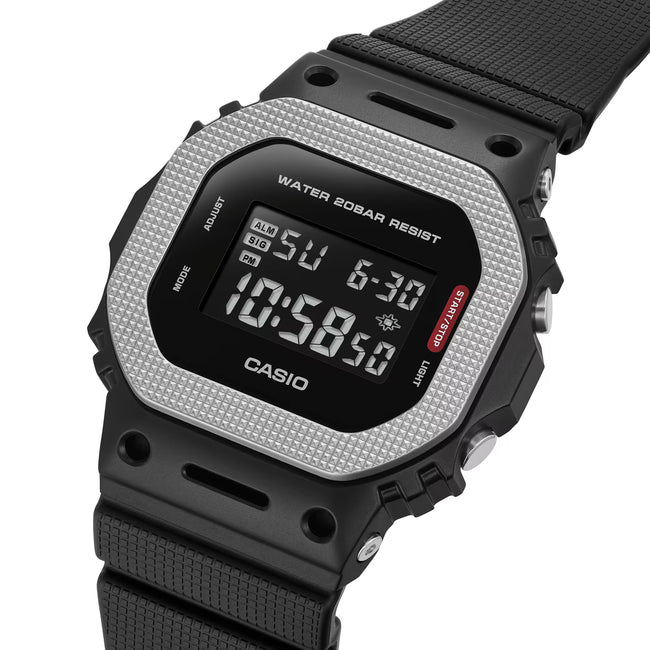 G-Shock GM-5600BM-1 G-Steel Watch - Black
