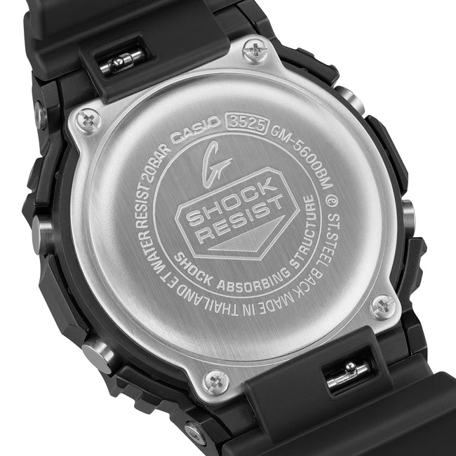 G-Shock GM-5600BM-1 G-Steel Watch - Black