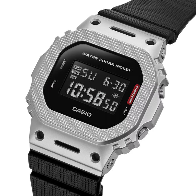 G-Shock GM-5600M-1 G-Steel Watch - Black