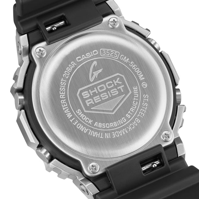 G-Shock GM-5600M-1 G-Steel Watch - Black