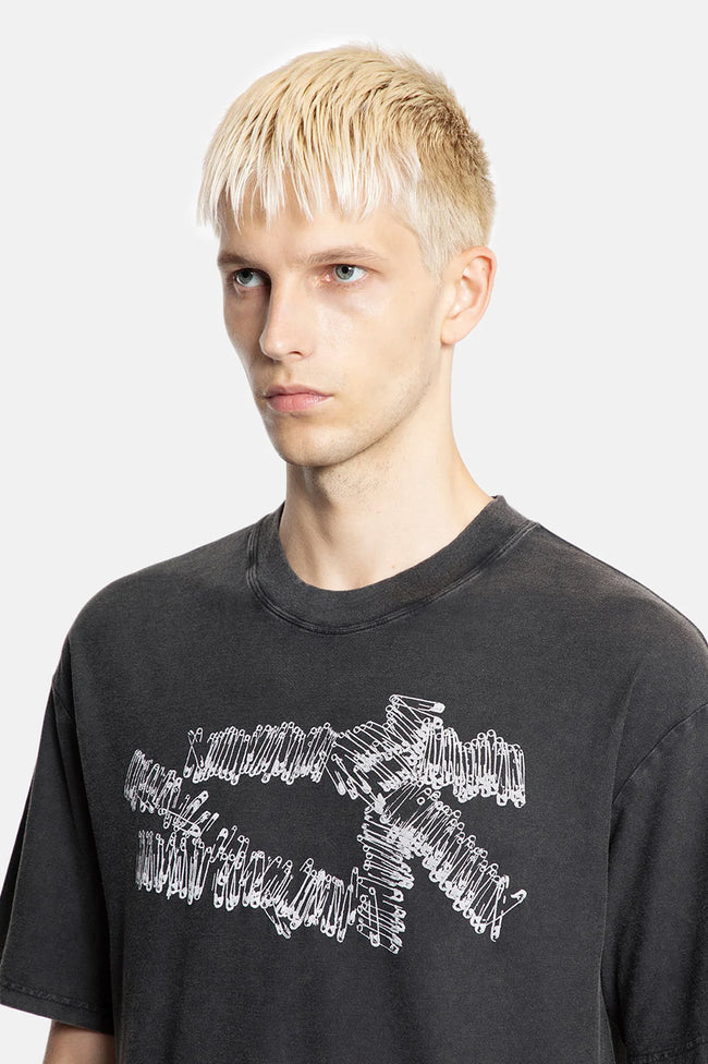 44 Label Group Turned Pins Tee - Black