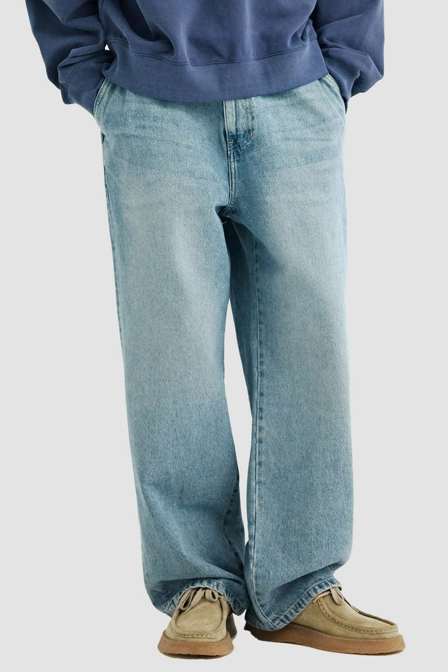 Solid Homme Basic Wide Jeans - Blue