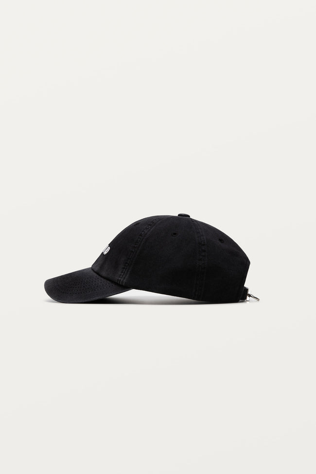 Solid Homme Solid Logo Ball Cap - Black