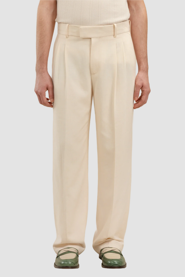 Drôle de Monsieur Golfeur Pants - Off White