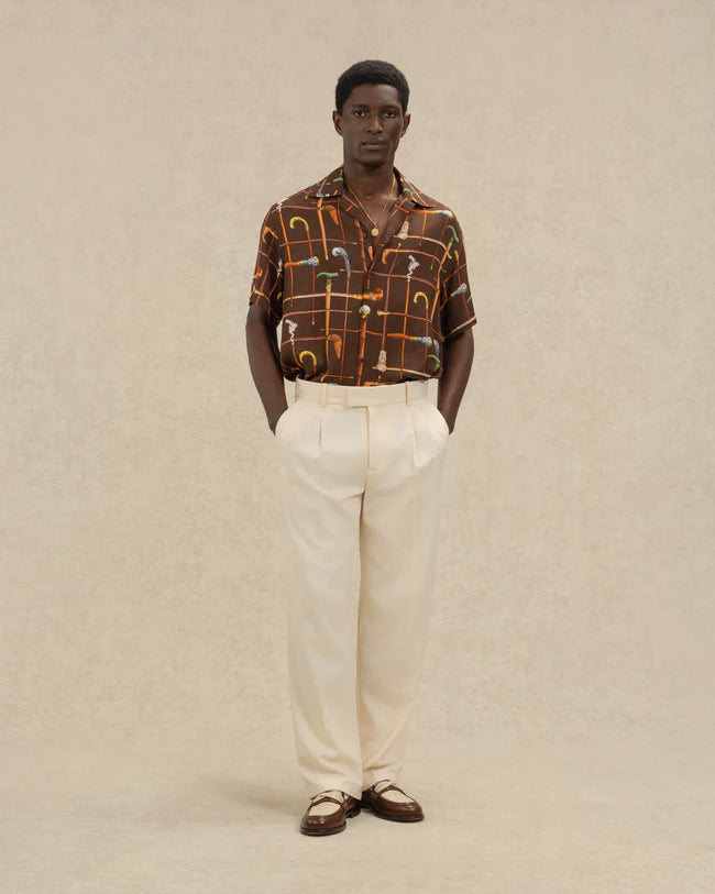 Drôle de Monsieur Golfeur Pants - Off White