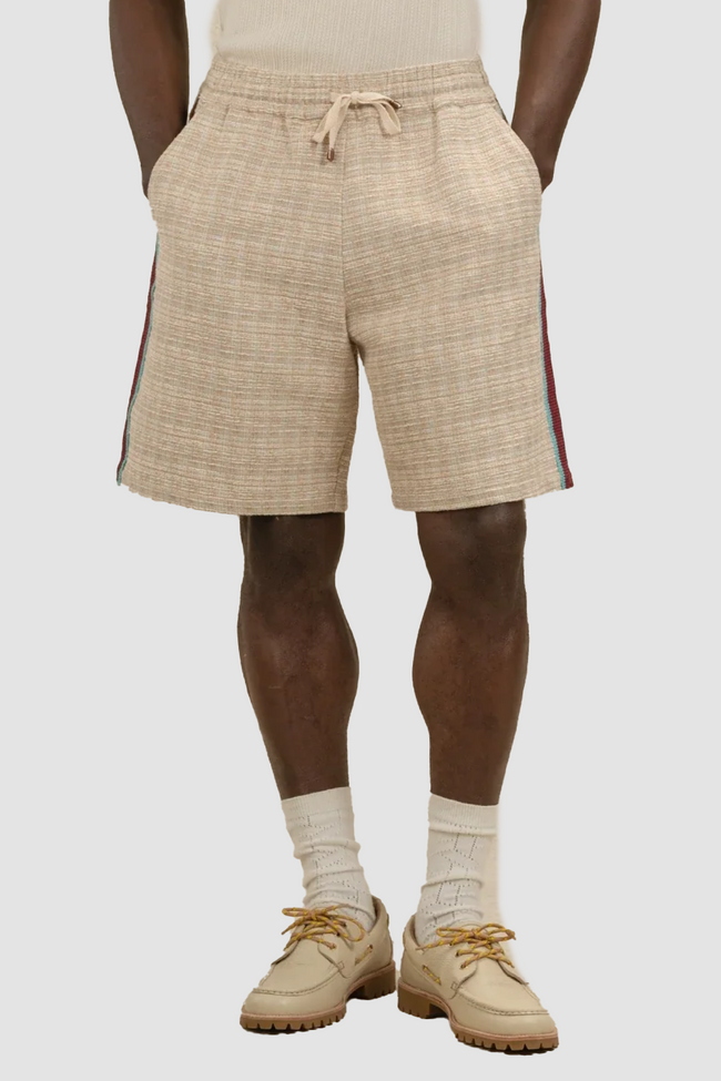 Drôle de Monsieur Tweed D Mirroir Shorts - Dark Sand