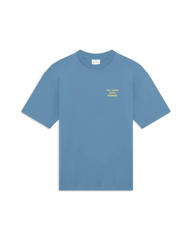 Drôle de Monsieur Slogan Tee - Blue