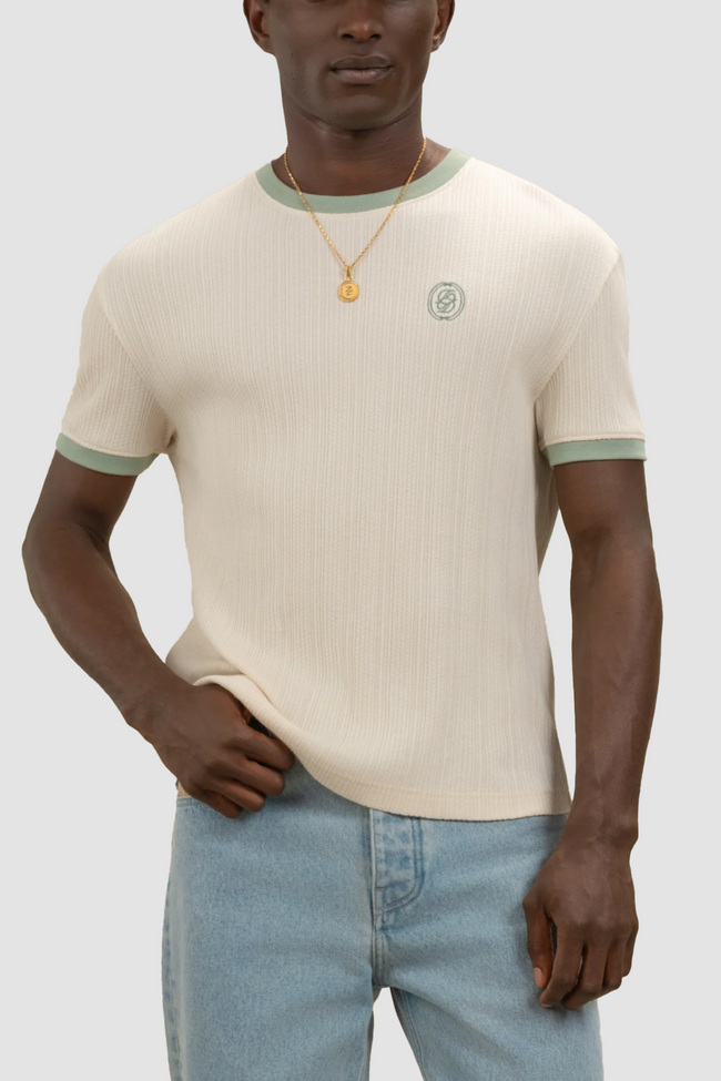 Drôle de Monsieur D Miroir Tee - Off White
