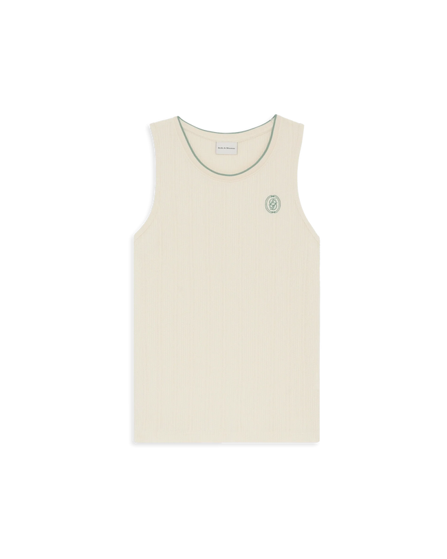 Drôle de Monsieur D Mirroir Tank - Off White