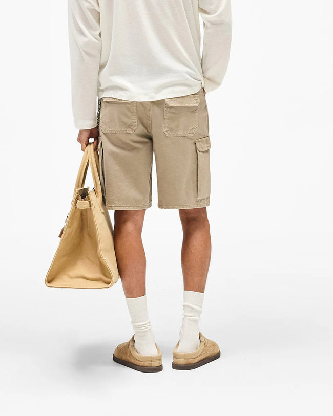 Represent Loaded Cargo Shorts - Beige