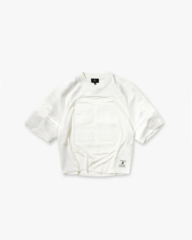 Represent American Football Tee - Chalk