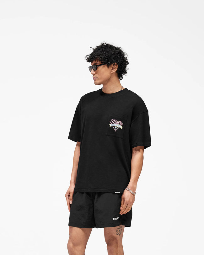 Represent Mel's Diner Tee - Jet Black