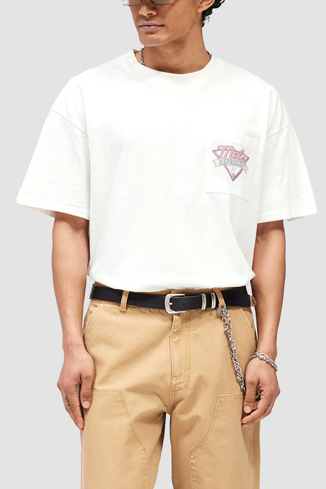 Represent Mel's Diner Tee - Flat White