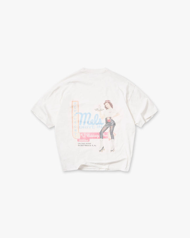 Represent Mel's Diner Tee - Flat White