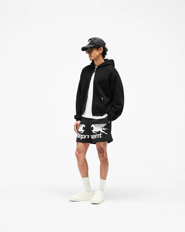 Represent Nothing Faster Swimsuit - Jet Black
