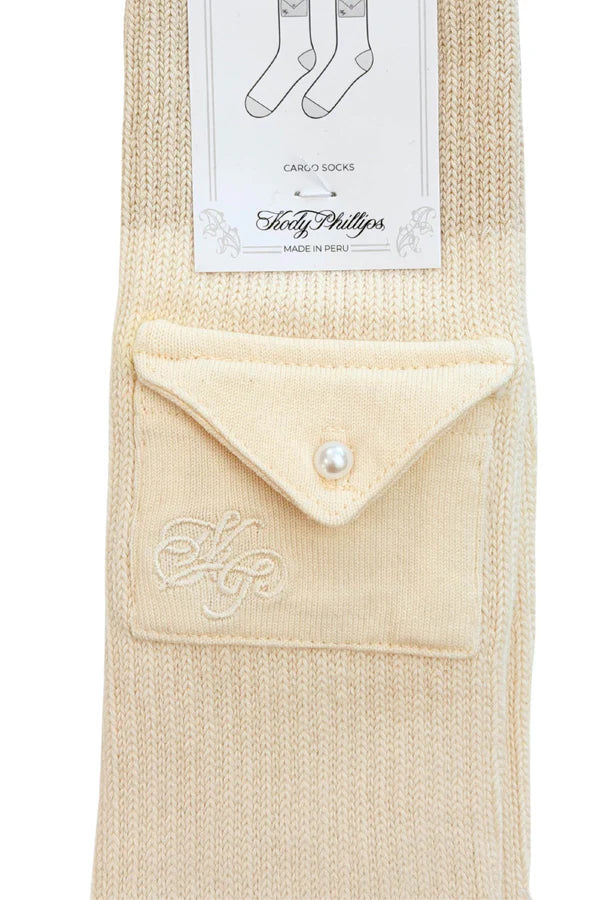 Kody Phillips Cargo Socks - Ivory
