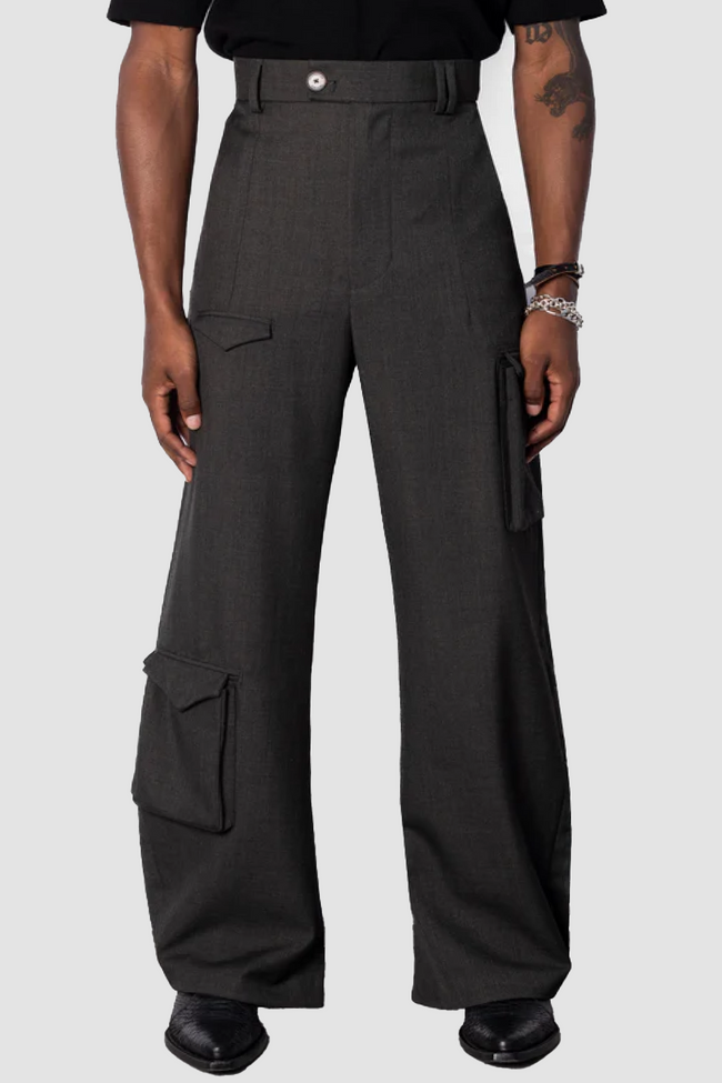 Kody Phillips Cargo Slacks Pants - Soot